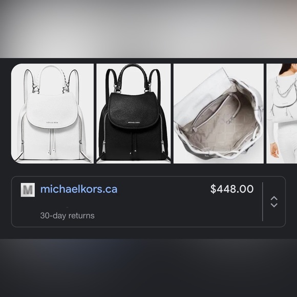 Micheal kors backpack purse - Picture 8 of 8